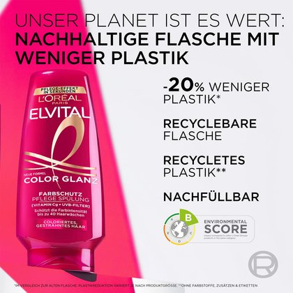Vorteile der L'Oréal Elvital Color Glanz Spülung