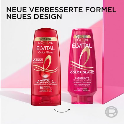 L'Oréal Elvital Color Glanz Spülung im neuen Design
