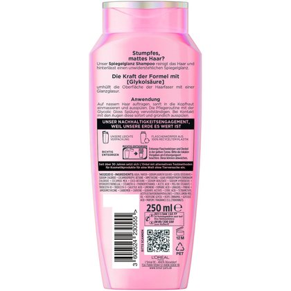 Glycolic Gloss Spiegelglanz Shampoo 250 Ml