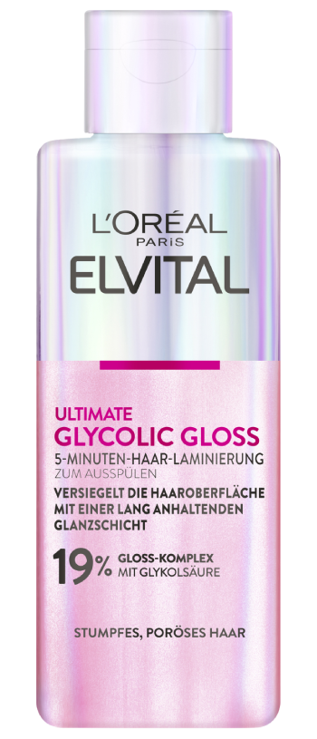Elvital Glycolic Gloss 5 Minuten Haar-Laminierung - Produktabbildung