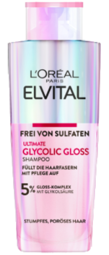 Elvital Glycolic Gloss Shampoo - Produktabbildung