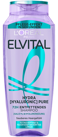 250114 Loreal Elvital Hydra Hyaluronic Pure SH 250ml 3600524140045 Pack