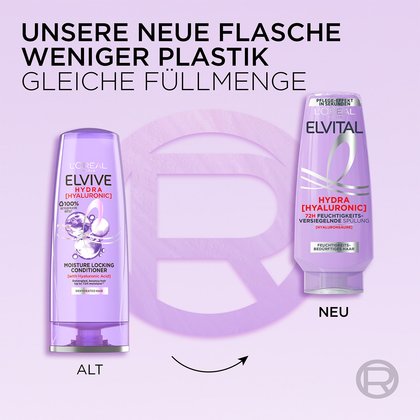 Vorteile der L'Oréal Elvital Hydra Hyaluronic Spülung