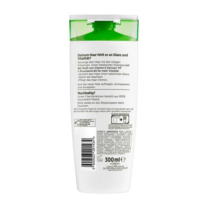 ELVITAL Multivitamin Shampoo 300ml - Produkt Rückansicht
