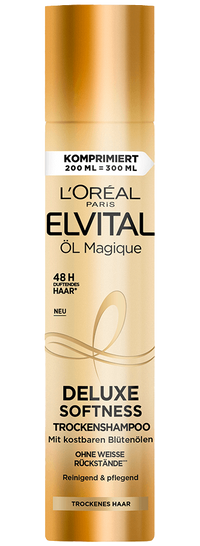 Elvital ÖL Magique Deluxe Softness Trockenshampoo - Produktabbildung