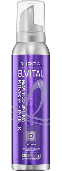 Haarschaum Elvital Styliste Volume Collagen Packshot