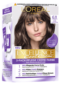 Excellence Cool Creme 6.11 Ultra kühles Dunkelblond Produktabbildung