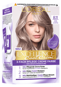 Excellence Cool Creme 8.11 Ultra kühles Hellblond Produktabbildung