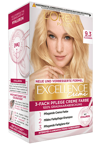 Excellence Crème 9.3 Hellgoldblond Produktbild