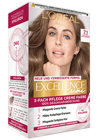 Excellence Creme Mittelaschblond Produktverpackung