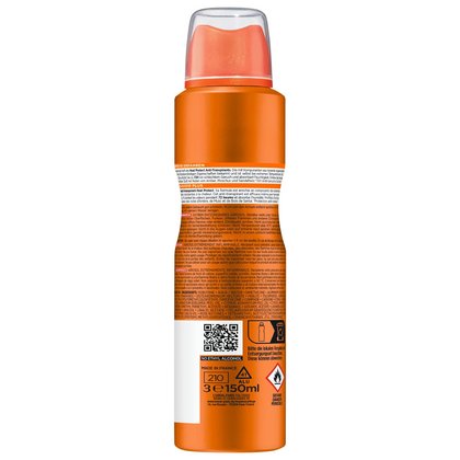 Heat Protect Deo 45°C Antitranspirant Deo Spray - Produkt Rückansicht