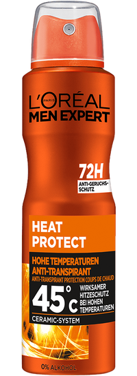 Heat Protect Deo 45°C Antitranspirant Deo Spray - Produktabbildung