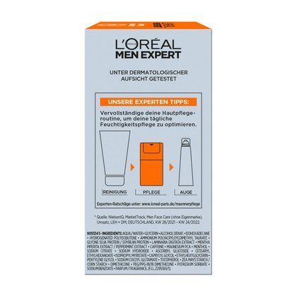 Hydra Energy 24H Anti Muedigkeit Feuchtigkeitspflege Verpackung hinten