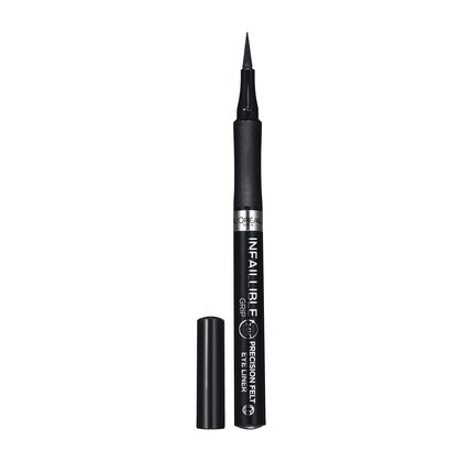 Infaillible Eyeliner Infaillible 27h Grip Precision Felt Liner 01 schwarz Produktbild offen