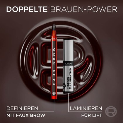 Doppelte Brauen-Power