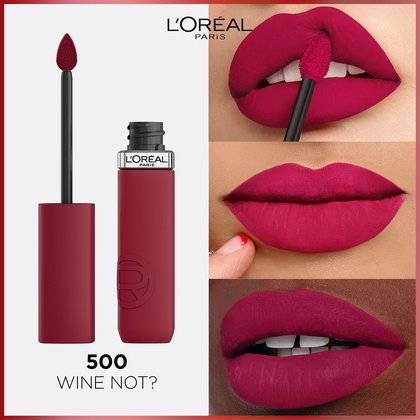 Infaillible Matte Resistance 500 Wine Not? - Produkt geöffnet mit Anwendungsbeispielen