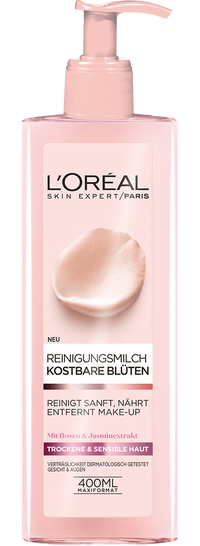 Gesichtsreinigung Kostbare Bluten Reinigungsmilch Packshot