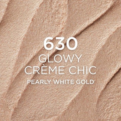Produktprobe in Detailansicht - Text Lumi Le Glow Highlighter Stick 630 Cream Chic darüber