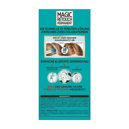 Magic Retouch Permanent Dunkelblond Rückseite