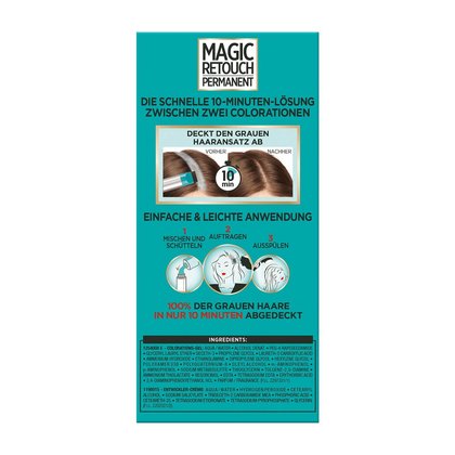 Magic Retouch Permanent Hellbraun Rückseite