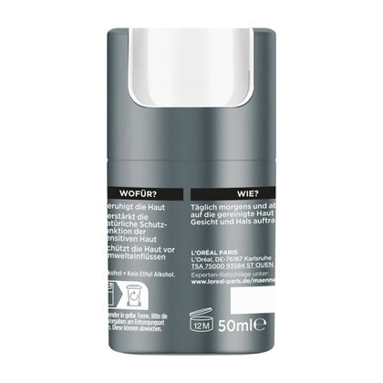 Magnesium Defense 24H Sensitive Feuchtigkeitspflege Verpackungsansicht hinten