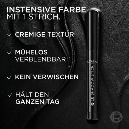 Intensive Farbe mit nur einem Strich: Cremige, verblendbare Formel für perfekten Halt den ganzen Tag.