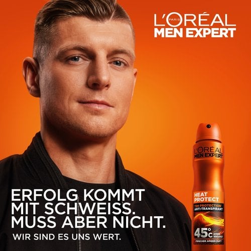 Toni Kroos ist offizieller Botschafter von L'Oréal Paris Men Expert