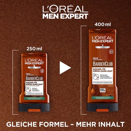 Barberclub Bartoel Haut Bart Oben