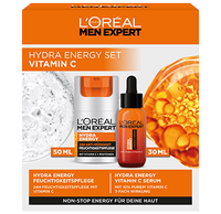 Hydra Energy Set: Vitamin C Serum & 24H Anti-Müdigkeit Feuchtigkeitspflege - Produktabbildung