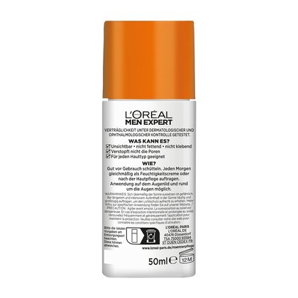 Hydra Energy Tägliches LSF 50+ Invisible Fluid - Produkt Rückansicht