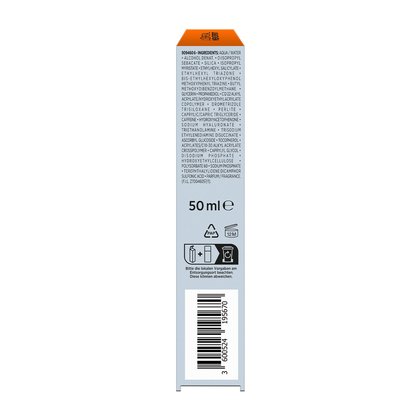 Hydra Energy Tägliches LSF 50+ Invisible Fluid - Verpackung Seitenansicht