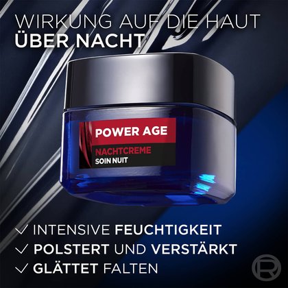 Power Age Set Feuchtigkeitspflege Nachtcreme Wirkung