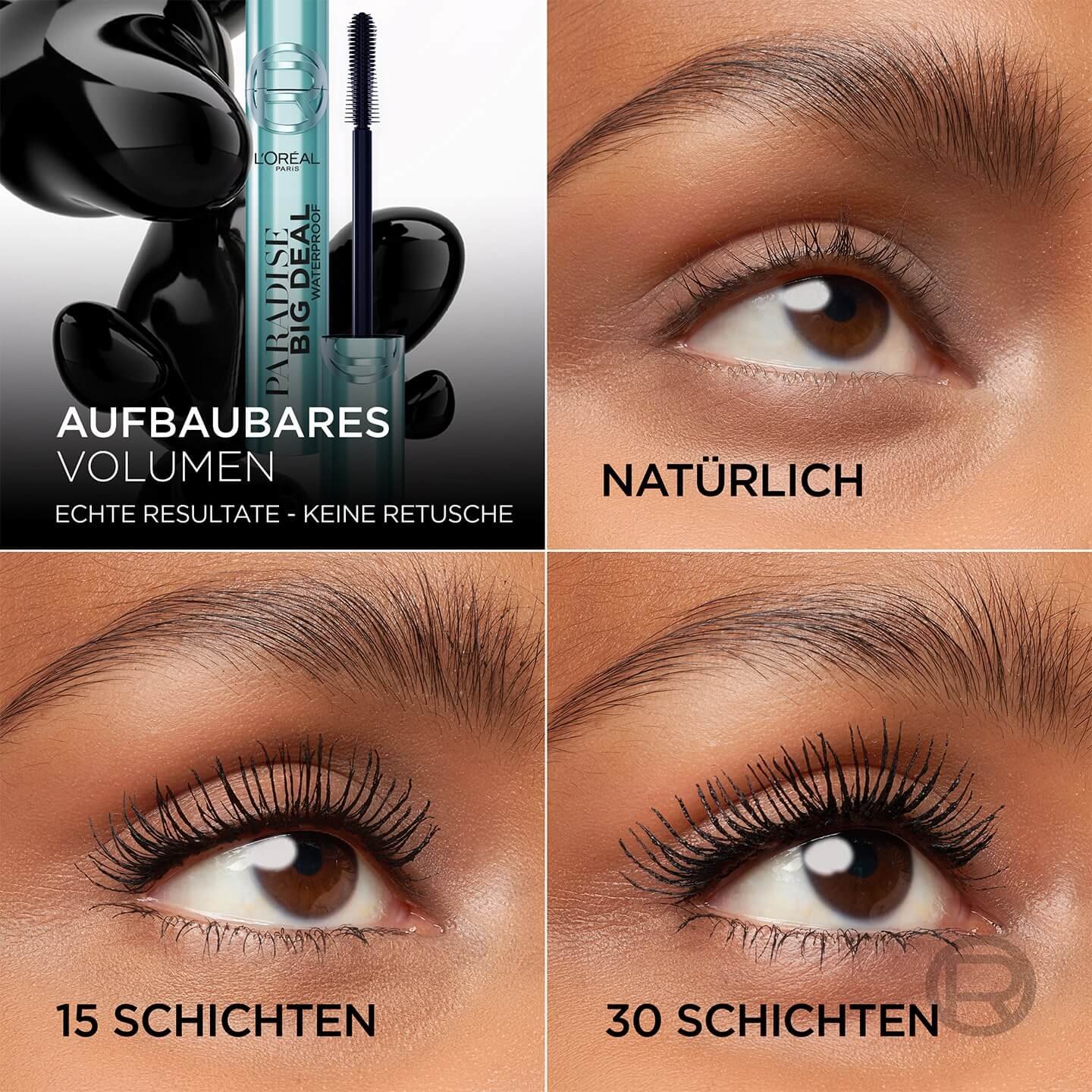 Paradise Big Deal Mascara mit aufbaubaren Volumen