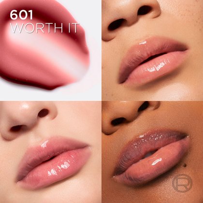 Komposition aus Bildern mit Lippen dreier Frauen und der Nuance 601 Worth It