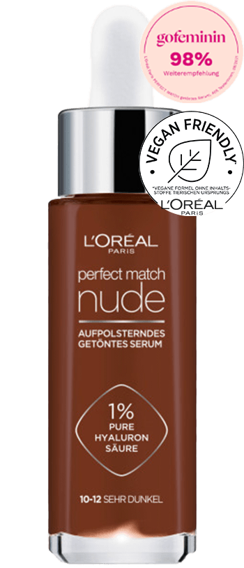 220906 Perfect Match Serum 10 12 Intensiv Dunkel GF Siegel Vegane Formel Pack