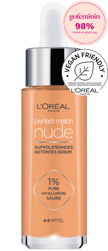 220906 Perfect Match Serum 4 5 Mittel GF Siegel Vegane Formel Pack