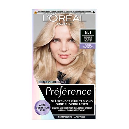 Préférence Cool Blondes, Nr. 8.1 Helles kühles Blond - Produktabbildung