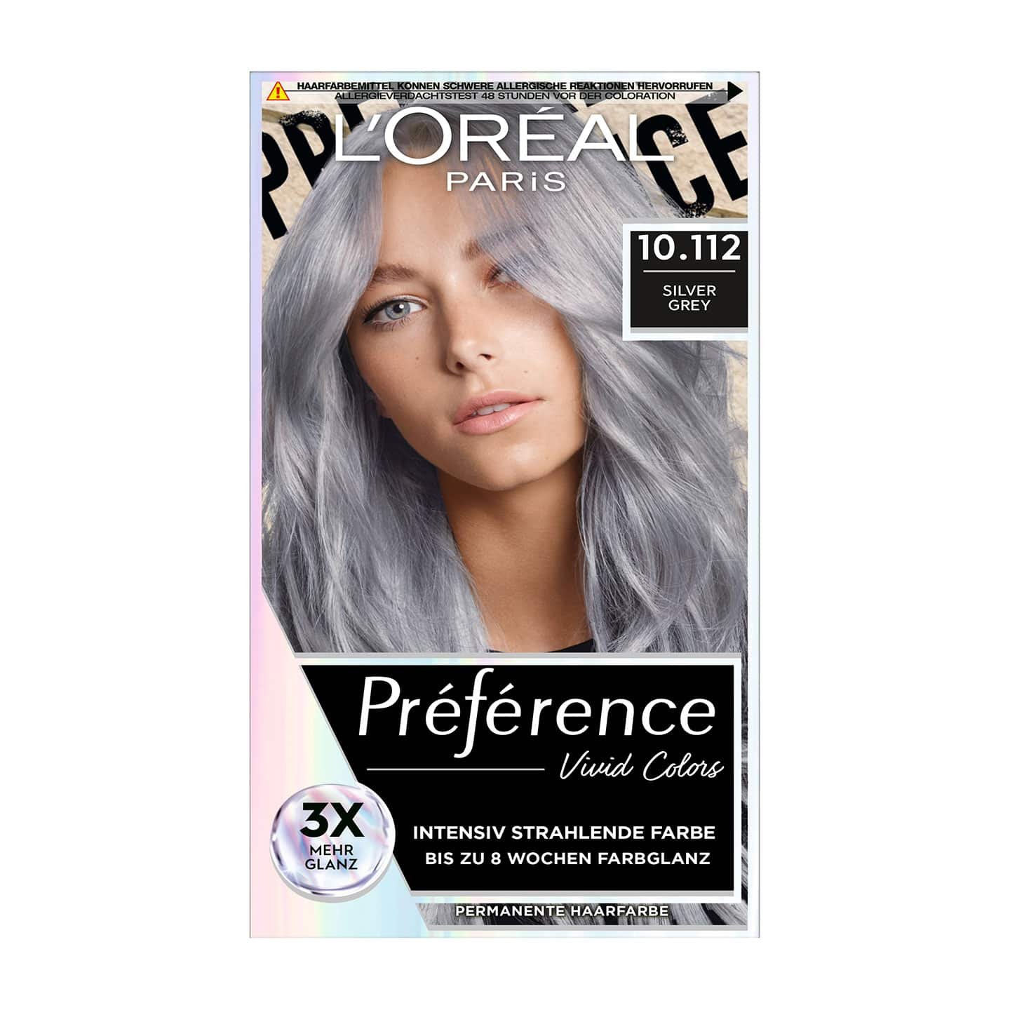 Preference Vivid Colors Silver Grey Produktbild