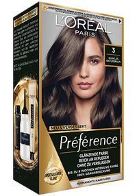 Braune Haare Brasilia Dunkles Naturbraun 3 Preference Packshot
