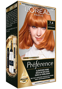 Rote Haare Dublin Kupferblond 74 Preference Packshot