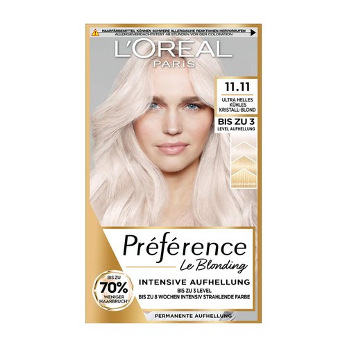 Préférence 11.11 Island ultra-helles kühles Kristall-Blond - Produktabbildung