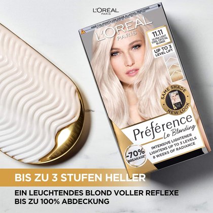 Préférence 11.11 Island ultra-helles kühles Kristall-Blond - Produktabbildung