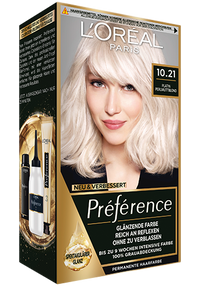 Blondehaare Stockholm Platin Perlmuttblond 1021 Preference Packshot
