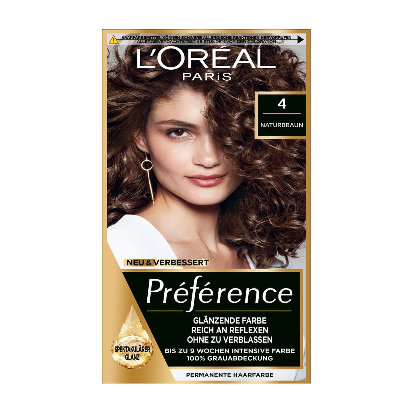 Braune Haare Tahiti Naturbraun 4 Preference Packshot