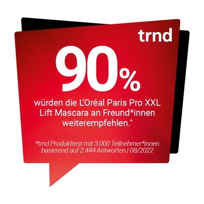 XXL Pro Mascara Siegel Detailansicht