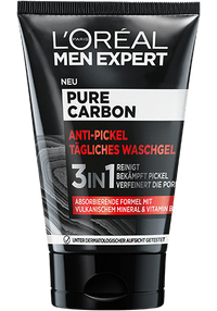 PureCarbon Anti Pickel Waschgel Pack