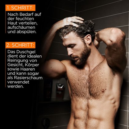 Carbon Clean 5in1 Duschgel Anwendungshinweis