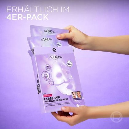 Glass Skin Hydrogel Glow Mask Image 7