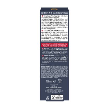 Laser X3 Dreifach-Power Anti-Age Tagespflege LSF25 Produktbild und Vorteile