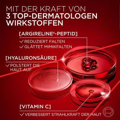Laser X3 Dreifach-Power Anti-Age Nachtpflege Anwendung